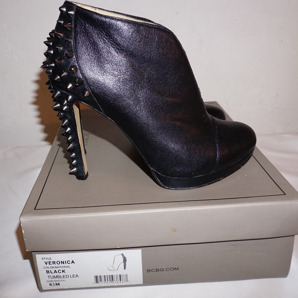 BCBG Max Azria Veronica Ankle Studded Boot